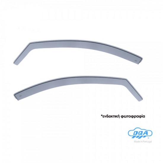 ΖΕΥΓΑΡΙ ΜΠΡΟΣΤΙΝΟΙ ΑΝΕΜΟΘΡΑΥΣΤΕΣ ΓΙΑ TOYOTA COROLLA Ε15 SEDAN 2014+ ΑΠΟ ΕΥΚΑΜΠΤΟ ΧΥΤΟ ΑΚΡΥΛΙΚΟ ΓΥΑΛΙ  (CAST ACRYLIC GLASS) DGA - 2 ΤΕΜ.