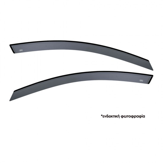 ΖΕΥΓΑΡΙ ΜΠΡΟΣΤΙΝΟΙ ΑΝΕΜΟΘΡΑΥΣΤΕΣ ΓΙΑ TOYOTA AYGO X 5D 2022+ ΑΠΟ ΕΥΚΑΜΠΤΟ ΧΥΤΟ ΑΚΡΥΛΙΚΟ ΓΥΑΛΙ DGA - 2 ΤΕΜ.