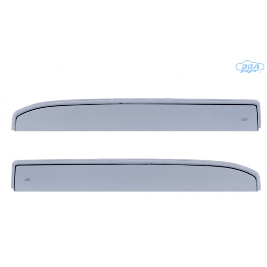 ΖΕΥΓΑΡΙ ΜΠΡΟΣΤΙΝΟΙ ΑΝΕΜΟΘΡΑΥΣΤΕΣ ΓΙΑ VW POLO 3D 1986-1994 ΑΠΟ ΕΥΚΑΜΠΤΟ ΧΥΤΟ ΑΚΡΥΛΙΚΟ ΓΥΑΛΙ (CAST ACRYLIC GLASS) DGA - 2 ΤΕΜ.