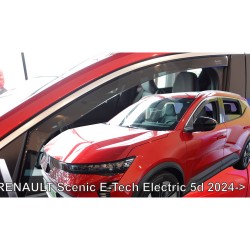 ΑΝΕΜΟΘΡΑΥΣΤΕΣ ΓΙΑ RENAULT SCENIC E-TECH ΗΛΕΚΤΡΙΚΟ 5D 2024+ ΣΕΤ ΑΥΤΟΚΙΝΗΤΟΥ ΑΠΟ ΕΥΚΑΜΠΤΟ ΦΙΜΕ ΠΛΑΣΤΙΚΟ HEKO - 4 ΤΕΜ