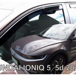 ΑΝΕΜΟΘΡΑΥΣΤΕΣ ΓΙΑ HYUNDAI IONIQ 5D 2021+  ΣΕΤ ΑΥΤΟΚΙΝΗΤΟΥ ΑΠΟ ΕΥΚΑΜΠΤΟ ΦΙΜΕ ΠΛΑΣΤΙΚΟ HEKO - 4 ΤΕΜ.