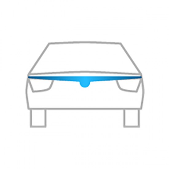 ΑΝΕΜΟΘΡΑΥΣΤΗΣ ΚΑΠΩ ΑΥΤΟΚΙΝΗΤΟΥ ΓΙΑ VW CARAVELLE /TRANSPORTER T4 1991-1997 ΑΠΟ ΕΥΚΑΜΠΤΟ ΦΙΜΕ ΠΛΑΣΤΙΚΟ HEKO - 1 ΤΕΜ.