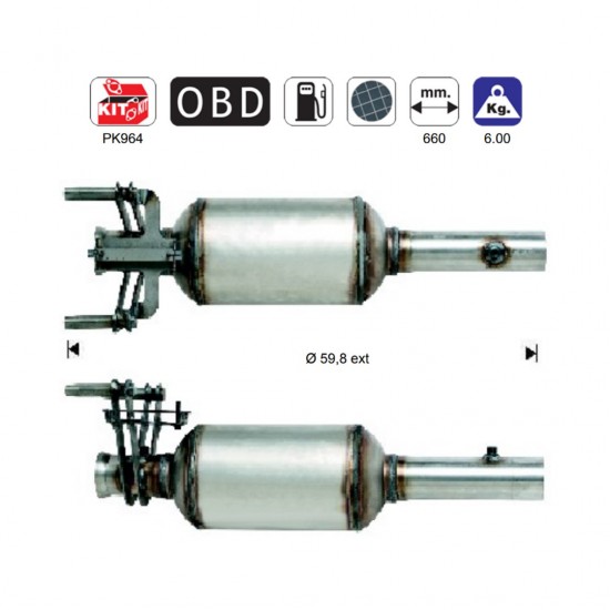 ΦΙΛΤΡΟ DPF ΣΙΛΙΚΟΝΟΥΧΟ ΚΑΡΒΙΔΙΟ SIC MERCEDES SPRINTER 88CV/109CV/129CV/150CV 2.1TD CDI 2148cc 2006-2010 ΦΙΛΤΡΟ DPF ΣΙΛΙΚΟΝΟΥΧΟ ΚΑΡΒΙΔΙΟ SIC MERCEDES SPRINTER 88CV/109CV/129CV/150CV 2.1TD CDI 2148cc 2006-2010