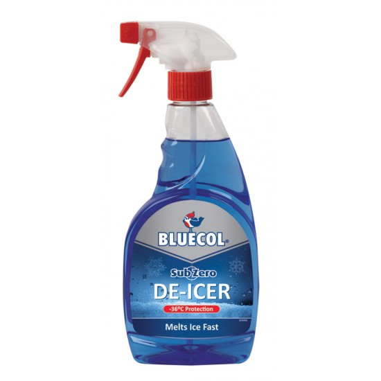 ΑΝΤΙΠΑΓΩΤΙΚΟ ΥΓΡΟ ΤΖΑΜΙΩΝ ΣΕ ΣΠΡΕΙ -36oC BLUECOL DE-ICER 500ML ΑΝΤΙΠΑΓΩΤΙΚΟ ΥΓΡΟ ΤΖΑΜΙΩΝ ΣΕ ΣΠΡΕΙ -36oC BLUECOL DE-ICER 500ML