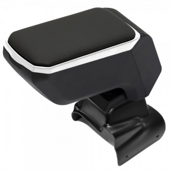 ΤΕΜΠΕΛΗΣ ΜΑΥΡΟΣ /ΑΣΗΜΙ ΜΕ ΠΛΑΣΤΙΚΗ ΜΑΥΡΗ ΒΑΣΗ (KLC-VD-ADP-7610+KLC-UNV-GR) ΓΙΑ VW GOLF 5 2001-2009 S-Dizayn - 2 Τεμ.