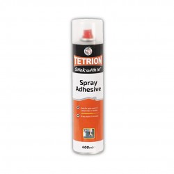 ΚΟΛΛΑ ΣΕ ΣΠΡΕΙ TETRION SPRAY ADHESIVE 400ml ΚΟΛΛΑ ΣΕ ΣΠΡΕΙ TETRION SPRAY ADHESIVE 400ml