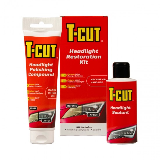KIT ΕΠΙΔΙΟΡΘΩΣΗΣ/ ΞΕΘΑΜΠΩΜΑΤΟΣ ΦΑΝΑΡΙΩΝ CARPLAN T-CUT HEADLIGHT RESTORATION KIT KIT ΕΠΙΔΙΟΡΘΩΣΗΣ/ ΞΕΘΑΜΠΩΜΑΤΟΣ ΦΑΝΑΡΙΩΝ CARPLAN T-CUT HEADLIGHT RESTORATION KIT