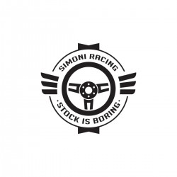 ΑΥΤΟΚΟΛΛΗΤΟ "STOCK IS BORING'' 63mm  SIMONI RACING - 1 TEM. ΑΥΤΟΚΟΛΛΗΤΟ "STOCK IS BORING'' 63mm  SIMONI RACING - 1 TEM.