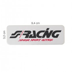ΜΕΤΑΛΛΙΚΟ ΑΥΤΟΚΟΛΛΗΤΟ LOGO ''SIMONI RACING'' ΑΛΟΥΜΙΝΙΟΥ 94x32mm SIMONI RACING - 1ΤΕΜ. ΜΕΤΑΛΛΙΚΟ ΑΥΤΟΚΟΛΛΗΤΟ LOGO ''SIMONI RACING'' ΑΛΟΥΜΙΝΙΟΥ 94x32mm SIMONI RACING - 1ΤΕΜ.