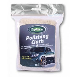 ΠΑΝΙ ΓΙΑ ΓΥΑΛΙΣΜΑ ΒΑΜΒΑΚΕΡΟ 100% (COTTON) 100g/130x27cm CARPLAN TRIPLEWAX POLISHING CLOTH ΠΑΝΙ ΓΙΑ ΓΥΑΛΙΣΜΑ ΒΑΜΒΑΚΕΡΟ 100% (COTTON) 100g/130x27cm CARPLAN TRIPLEWAX POLISHING CLOTH