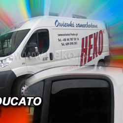 ΑΝΕΜΟΘΡΑΥΣΤΕΣ ΓΙΑ FIAT DUCATO 2006-2020 / CITROEN JUMPER 3 ΚΟΝΤΟΣ ΖΕΥΓΑΡΙ ΑΠΟ ΕΥΚΑΜΠΤΟ ΦΙΜΕ ΠΛΑΣΤΙΚΟ HEKO - 2 ΤΕΜ. ΑΝΕΜΟΘΡΑΥΣΤΕΣ ΓΙΑ FIAT DUCATO 2006-2020 / CITROEN JUMPER 3 ΚΟΝΤΟΣ ΖΕΥΓΑΡΙ ΑΠΟ ΕΥΚΑΜΠΤΟ ΦΙΜΕ ΠΛΑΣΤΙΚΟ HEKO - 2 ΤΕΜ.
