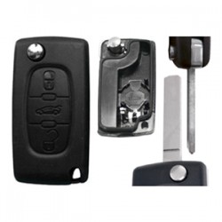 ΑΝΤΑΛΛΑΚΤΙΚΟ ΚΛΕΙΔΙ ΓΙΑ CITROEN BERLINGO ΑΝΑΔΙΠΛΟΥΜΕΝΟ ΑΝΤΑΛΛ.ΚΛΕΙΔΙ ΜΕ ΚΑΛΥΜΜΑ 3 ΚΟΥΜΠΙΩΝ/ ΛΑΜΑ VA2 (ME ΥΠΟΣΤΗΡΙΞΗ ΜΠΑΤΑΡ.) ΧΩΡΙΣ ΚΛΕΙΔΙ DGA - 1 ΤΕΜ.