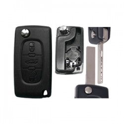 ΑΝΤΑΛΛΑΚΤΙΚΟ ΚΛΕΙΔΙ ΓΙΑ CITROEN ΑΝΑΔΙΠΛΟΥΜΕΝΟ ΑΝΤΑΛΛΑΚΤΙΚΟ ΚΛΕΙΔΙ ΜΕ ΚΑΛΥΜΜΑ 3 ΚΟΥΜΠΙΩΝ ΛΑΜΑ HU83 (ME ΥΠΟΣΤΗΡΙΞΗ ΜΠΑΤΑΡΙΑΣ) ΧΩΡΙΣ ΚΛΕΙΔΙ DGA - 1 ΤΕΜ.