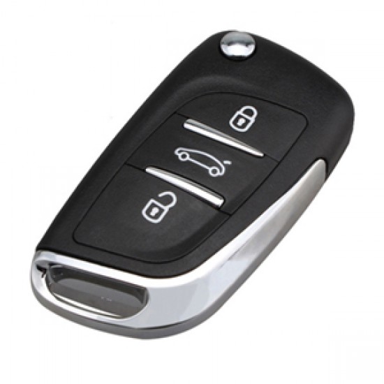 PEUGEOT 407 ΑΝΑΔΙΠΛΟΥΜΕΝΟ ΑΝΤΑΛΛΑΚΤΙΚΟ ΚΛΕΙΔΙ ΜΕ ΚΑΛΥΜΜΑ 3 ΚΟΥΜΠΙΩΝ (ΧΩΡΙΣ ΥΠΟΣΤΗΡΙΞΗ ΜΠΑΤΑΡΙΑΣ) DGA - 1 ΤΕΜ.