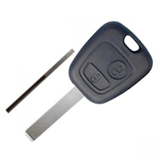 ΑΝΤΑΛΛΑΚΤΙΚΟ ΚΛΕΙΔΙ ΓΙΑ PEUGEOT 407 ΑΝΤΑΛΛΑΚΤΙΚΟ ΚΛΕΙΔΙ ΜΕ ΚΑΛΥΜΜΑ 2 ΚΟΥΜΠΙΩΝ ΧΩΡΙΣ ΚΛΕΙΔΙ DGA - 1 ΤΕΜ.