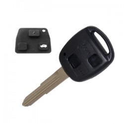 TOYOTA ΑΝΤΑΛΛΑΚΤΙΚΟ ΚΛΕΙΔΙ ΜΕ ΚΑΛΥΜΜΑ 2 ΚΟΥΜΠΙΩΝ/ ΛΑΜΑ TOY41 DGA - 1 ΤΕΜ.