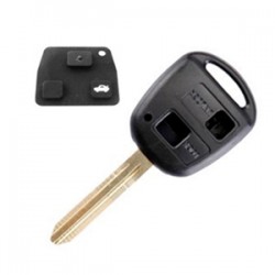 TOYOTA AVENSIS / COROLLA / CELICA / RAV4 / HILUX ΚΑΛΥΜΜΑ ΚΛΕΙΔΙΟΥ 2 ΚΟΥΜΠΙΑ ΛΑΣΤΙΧΕΝΙΑ ΧΩΡΙΣ ΚΛΕΙΔΙ DGA - 1 ΤΕΜ.