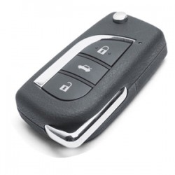 TOYOTA ΑΝΑΔΙΠΛΟΥΜΕΝΟ ΑΝΤΑΛΛΑΚΤΙΚΟ ΚΛΕΙΔΙ ΜΕ ΚΑΛΥΜΜΑ 3 ΚΟΥΜΠΙΩΝ DGA - 1 ΤΕΜ.