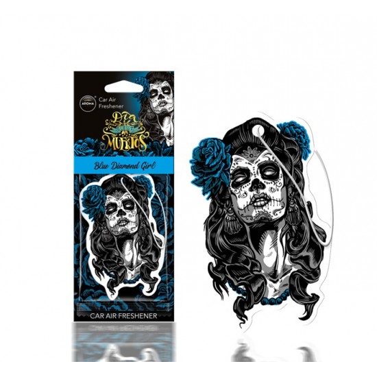 ΑΡΩΜΑΤΙΚΟ ΚΡΕΜΑΣΤΟ AROMA CAR MUERTOS BLUE DIAMONT GIRL ΑMiO - 1 TEM. ΑΡΩΜΑΤΙΚΟ ΚΡΕΜΑΣΤΟ AROMA CAR MUERTOS BLUE DIAMONT GIRL ΑMiO - 1 TEM.