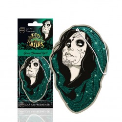 ΑΡΩΜΑΤΙΚΟ ΚΡΕΜΑΣΤΟ AROMA CAR MUERTOS GREEN DIAMONT GIRL ΑMiO - 1 TEM. ΑΡΩΜΑΤΙΚΟ ΚΡΕΜΑΣΤΟ AROMA CAR MUERTOS GREEN DIAMONT GIRL ΑMiO - 1 TEM.