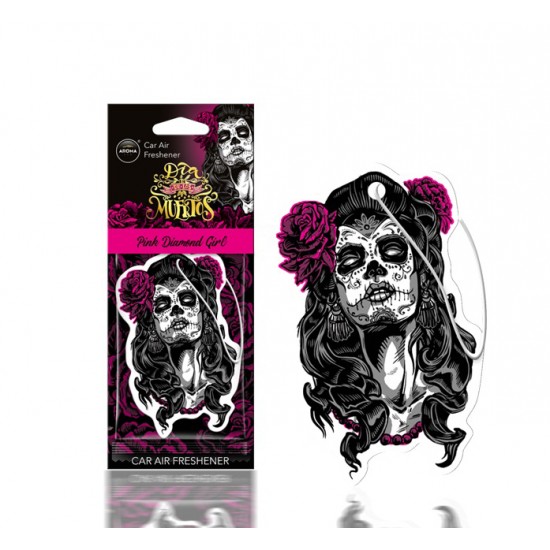 ΑΡΩΜΑΤΙΚΟ ΚΡΕΜΑΣΤΟ AROMA CAR MUERTOS PINK DIAMONT GIRL ΑMiO - 1 TEM. ΑΡΩΜΑΤΙΚΟ ΚΡΕΜΑΣΤΟ AROMA CAR MUERTOS PINK DIAMONT GIRL ΑMiO - 1 TEM.