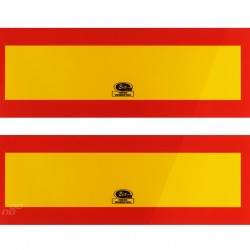 ΑΝΑΚΛΑΣΤΗΡΕΣ ΦΟΡΤΗΓΟΥ ΚΟΚΚΙΝΟ/ΚΙΤΡΙΝΟ 30x10cm ΑΛΟΥΜΙΝΙΟΥ 2ΤΕΜ. ΑΝΑΚΛΑΣΤΗΡΕΣ ΦΟΡΤΗΓΟΥ ΚΟΚΚΙΝΟ/ΚΙΤΡΙΝΟ 30x10cm ΑΛΟΥΜΙΝΙΟΥ 2ΤΕΜ.