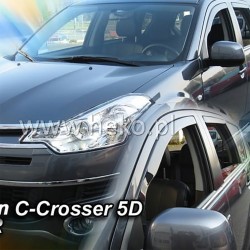 ΑΝΕΜΟΘΡΑΥΣΤΕΣ ΓΙΑ CITROEN C-CROSSER  5D 2007-2012 / PEUGEOT 4007 5D 2008-2012 ΖΕΥΓΑΡΙ ΑΠΟ ΕΥΚΑΜΠΤΟ ΦΙΜΕ ΠΛΑΣΤΙΚΟ HEKO - 2 ΤΕΜ. ΑΝΕΜΟΘΡΑΥΣΤΕΣ ΓΙΑ CITROEN C-CROSSER  5D 2007-2012 / PEUGEOT 4007 5D 2008-2012 ΖΕΥΓΑΡΙ ΑΠΟ ΕΥΚΑΜΠΤΟ ΦΙΜΕ ΠΛΑΣΤΙΚΟ HEKO - 2 ΤΕΜ.