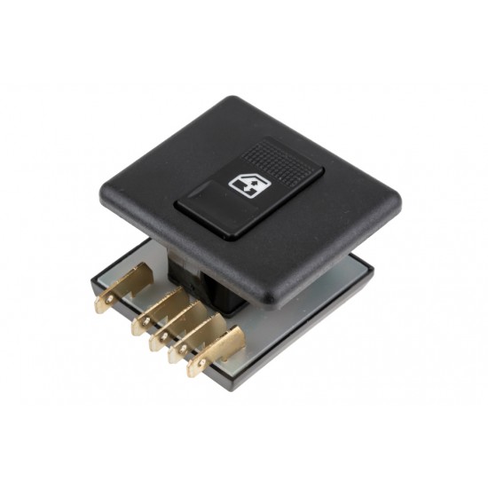 ΜΟΝΟΣ ΔΙΑΚΟΠΤΗΣ ΠΑΡΑΘΥΡΩΝ ΓΙΑ FIAT UNO 1996+ / LANCIA Y 1995+ 5PINS orig.181449780/181449780 ΝΤΥ - 1 TEM.