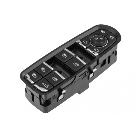 NTY – Πολλαπλός Διακόπτης Παραθύρων Porsche OE 7PP959858AE 15 Pins για Σταθερή και Ομαλή Λειτουργία - 1 Τεμ. (EWS-PS-011)