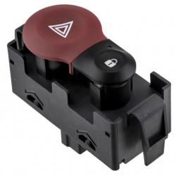 NTY - Διακόπτης Alarm OEM Προδιαγραφών για Renault Clio III / Modus 6 Pins OE 820021489 – 1 Τεμ. (EWS-RE-096)