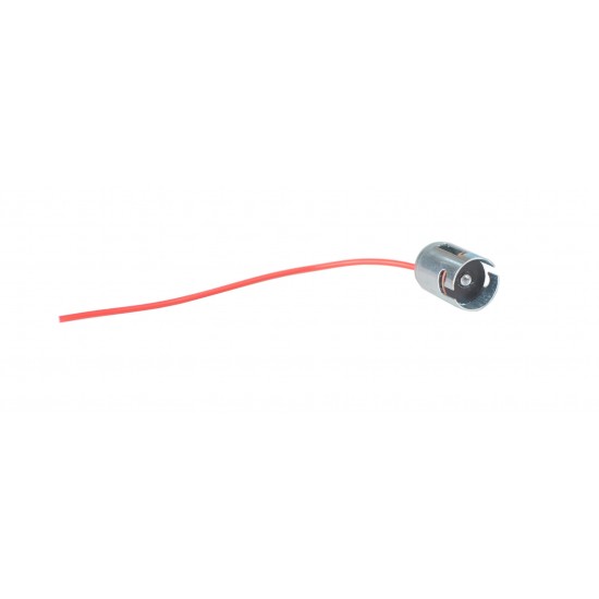 ΑΝΤΑΠΤΟΡΑΣ ΓΙΑ S25-1 BA15s ΛΑΜΠΕΣ 12/24V ME ΚΑΛΩΔΙΟ 107mm ΑΝΤΑΠΤΟΡΑΣ ΓΙΑ S25-1 BA15s ΛΑΜΠΕΣ 12/24V ME ΚΑΛΩΔΙΟ 107mm