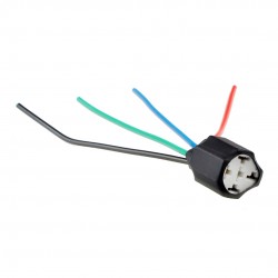 ΒΑΣΗ/ΦΙΣΑ ΚΕΡΑΜΙΚΗ ΓΙΑ ΡΕΛΕ 4 PIN ME 4 ΚΑΛΩΔΙΑ (14 cm) M-TECH - 1 ΤΕΜ. ΒΑΣΗ/ΦΙΣΑ ΚΕΡΑΜΙΚΗ ΓΙΑ ΡΕΛΕ 4 PIN ME 4 ΚΑΛΩΔΙΑ (14 cm) M-TECH - 1 ΤΕΜ.