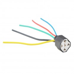 ΒΑΣΗ/ΦΙΣΑ ΚΕΡΑΜΙΚΗ ΓΙΑ ΡΕΛΕ 5 PIN ME 5 ΚΑΛΩΔΙΑ (14 cm) M-TECH - 1 ΤΕΜ. ΒΑΣΗ/ΦΙΣΑ ΚΕΡΑΜΙΚΗ ΓΙΑ ΡΕΛΕ 5 PIN ME 5 ΚΑΛΩΔΙΑ (14 cm) M-TECH - 1 ΤΕΜ.