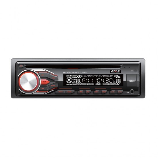 ΡΑΔΙΟ GEAR GR-3251 CD/FM/USB/SD/MP3 4x60W GEAR ΜΕ REMOTE CONTROL (ΚΟΚΚΙΝΟΣ ΦΩΤΙΣΜΟΣ) ΡΑΔΙΟ GEAR GR-3251 CD/FM/USB/SD/MP3 4x60W GEAR ΜΕ REMOTE CONTROL (ΚΟΚΚΙΝΟΣ ΦΩΤΙΣΜΟΣ)