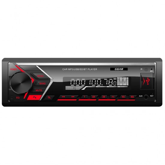 ΡΑΔΙΟ GEAR GR-750BT FM/USB/SD/MP3/BLUETHOOTH 4x45W GEAR (ΚΟΚΚΙΝΟΣ ΦΩΤΙΣΜΟΣ) ΡΑΔΙΟ GEAR GR-750BT FM/USB/SD/MP3/BLUETHOOTH 4x45W GEAR (ΚΟΚΚΙΝΟΣ ΦΩΤΙΣΜΟΣ)