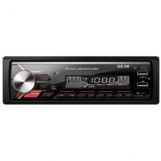 RADIO GEAR GR-200P USB/MP3/BLUETOOTH/WMA/AUX IN/ ΜΕ ΚΟΚΚΙΝΟ ΦΩΤΙΣΜΟ 4x45w RADIO GEAR GR-200P USB/MP3/BLUETOOTH/WMA/AUX IN/ ΜΕ ΚΟΚΚΙΝΟ ΦΩΤΙΣΜΟ 4x45w
