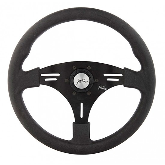 ΤΙΜΟΝΙ GRIP 355mm ΤΡΙΑΚΤΙΝΟ ΜΑΥΡΟ LUISI