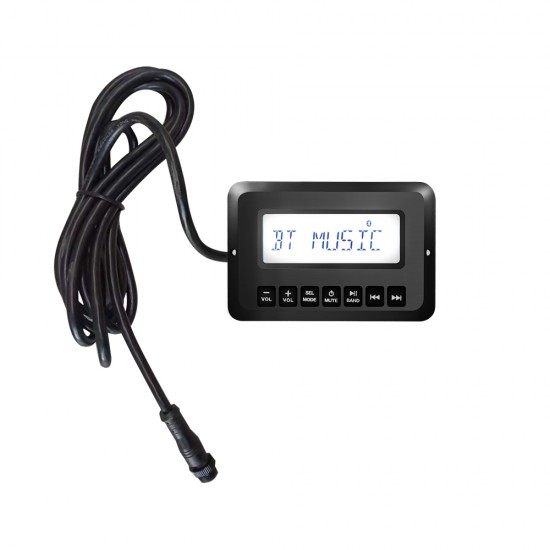 HASDA MP3 PLAYER 4X50W ΜΕ ΡΑΔΙΟΦΩΝΟ/USB/BLUETOOTH (ΑΔΙΑΒΡΟΧΟ/ΜΑΥΡΟ) H-8104 HASDA MP3 PLAYER 4X50W ΜΕ ΡΑΔΙΟΦΩΝΟ/USB/BLUETOOTH (ΑΔΙΑΒΡΟΧΟ/ΜΑΥΡΟ) H-8104