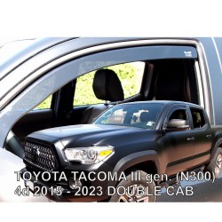 ΑΝΕΜΟΘΡΑΥΣΤΕΣ ΓΙΑ TOYOTA TACOMA N300 4D DOUBLE CAB 2015-2023  - ΖΕΥΓΑΡΙ ΑΥΤΟΚΙΝΗΤΟΥ ΑΠΟ ΕΥΚΑΜΠΤΟ ΦΙΜΕ ΠΛΑΣΤΙΚΟ HEKO - 2 ΤΕΜ. ΑΝΕΜΟΘΡΑΥΣΤΕΣ ΓΙΑ TOYOTA TACOMA N300 4D DOUBLE CAB 2015-2023  - ΖΕΥΓΑΡΙ ΑΥΤΟΚΙΝΗΤΟΥ ΑΠΟ ΕΥΚΑΜΠΤΟ ΦΙΜΕ ΠΛΑΣΤΙΚΟ HEKO - 2 ΤΕΜ.