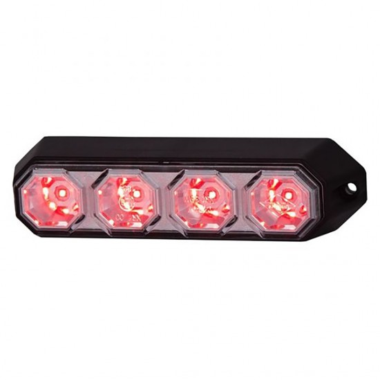 ΦΩΣ ΠΡΟΕΙΔΟΠΟΙΗΣΗΣ 12/24V HOR78 6W 4LED 143x35mm ΚΟΚΚΙΝΟ ΦΩΣ ΠΡΟΕΙΔΟΠΟΙΗΣΗΣ 12/24V HOR78 6W 4LED 143x35mm ΚΟΚΚΙΝΟ