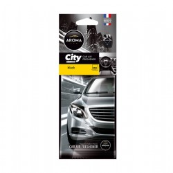 Amio – Αρωματικό Αυτοκινήτου Κρεμαστό Aroma City Card Black για Φρεσκάδα & Καθημερινή Χρήση – 1 Τεμ. (A92667/AM)