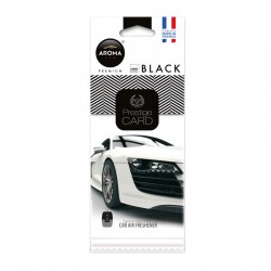 Amio – Αρωματικό Αυτοκινήτου Κρεμαστό Aroma Prestige Card Black για Φρεσκάδα & Καθημερινή Χρήση – 1 Τεμ. (A92664/AM)