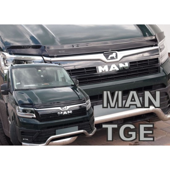 Heko - Ανεμοθραύστης Καπό Για VW Crafter II 2017 > / MAN TGE 2017 > υλικό Acrylic Χρώμα Φιμέ - 1 τεμ. (ΑΝΕΜ.F.02153)