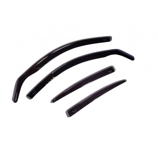 Heko – Ανεμοθραύστες Παραθύρων για Chery Amulet 4πορτο 03/2003 > 12/2010 (Εμπρός & Πίσω) – 4 Τεμ. (ANEM.SET10802)