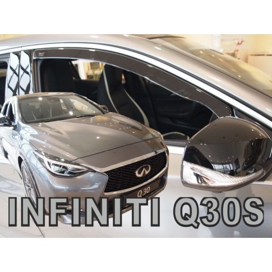 ΑΝΕΜΟΘΡΑΥΣΤΕΣ ΓΙΑ INFINITY Q30S 5D 2015-2019 ΖΕΥΓΑΡΙ ΑΥΤΟΚΙΝΗΤΟΥ ΑΠΟ ΕΥΚΑΜΠΤΟ ΦΙΜΕ ΠΛΑΣΤΙΚΟ HEKO - 2 ΤΕΜ.
