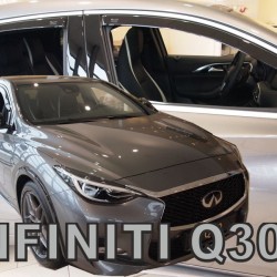 ΑΝΕΜΟΘΡΑΥΣΤΕΣ ΓΙΑ INFINITY Q30S 5D 2015-2019 ΣΕΤ ΑΥΤΟΚΙΝΗΤΟΥ ΑΠΟ ΕΥΚΑΜΠΤΟ ΦΙΜΕ ΠΛΑΣΤΙΚΟ HEKO - 4 ΤΕΜ.