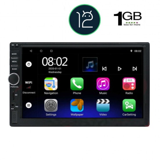 ΟΘΟΝΗ MULTIMEDIA 2 DIN 7 ΙΝΤΣΩΝ /ANDROID 12/DECK/GPS/BT A2DP/USB/RADIO/1GB RAM/ DIGITAL IQ ΟΘΟΝΗ MULTIMEDIA 2 DIN 7 ΙΝΤΣΩΝ /ANDROID 12/DECK/GPS/BT A2DP/USB/RADIO/1GB RAM/ DIGITAL IQ
