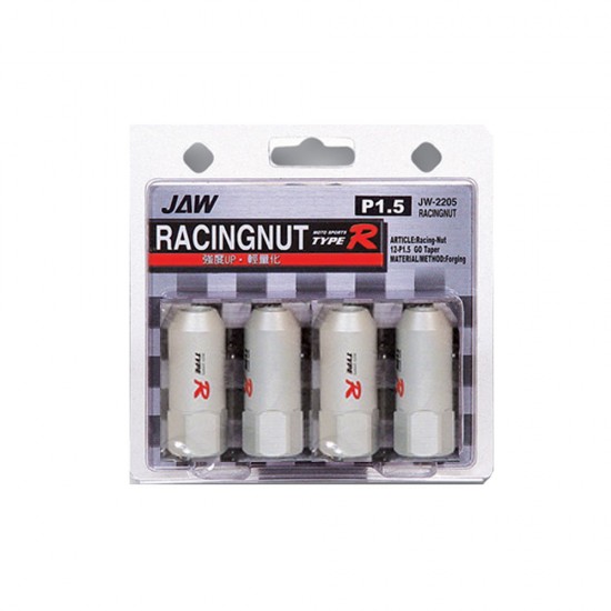 ΠΑΞΙΜΑΔΙΑ JAPAN RACING 12x1.50 50mm JAW TYPE-R ΑΛΟΥΜΙΝΙΟΥ 4 ΤΕΜ.