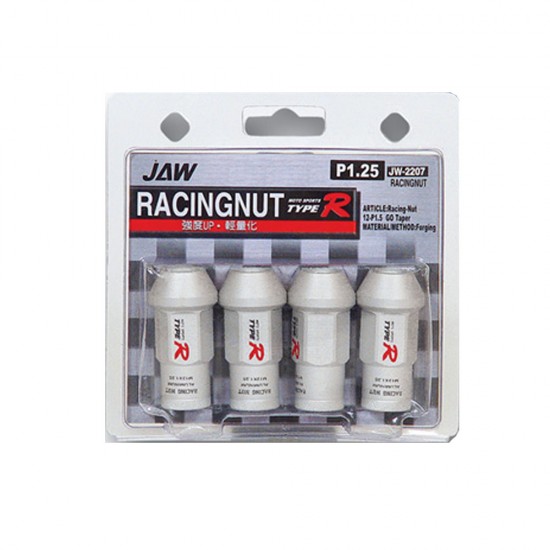 ΠΑΞΙΜΑΔΙΑ JAPAN RACING 12x1.50 50mm JAW TYPE-R ΑΛΟΥΜΙΝΙΟΥ - 4 ΤΕΜ.