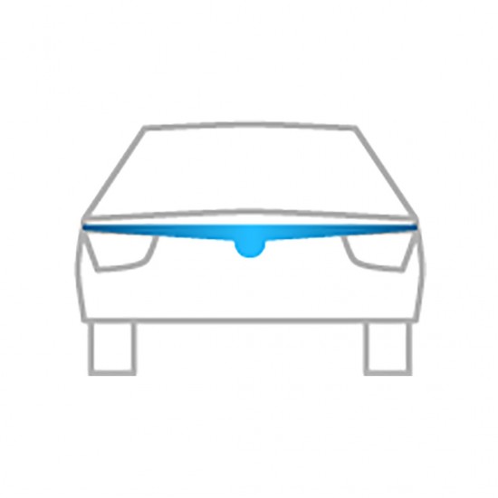 ΑΝΕΜΟΘΡΑΥΣΤΗΣ ΚΑΠΩ ΑΥΤΟΚΙΝΗΤΟΥ ΓΙΑ AUDI A6 1997-2003 ΑΠΟ ΕΥΚΑΜΠΤΟ ΦΙΜΕ ΠΛΑΣΤΙΚΟ HEKO - 1 ΤΕΜ.